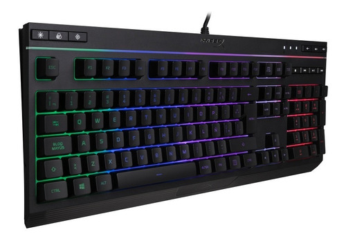 Teclado Hyperx Alloy Core Rgb Gaming Color Del Teclado Negro