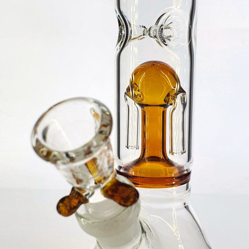 Imagem 3 de 6 de Ice Bong De Vidro Com Percolator | Bongo | Cachimbo + Brinde