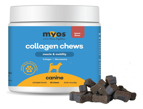 Myos Masticables Para Musculos Y Movilidad Caninos  Colagen