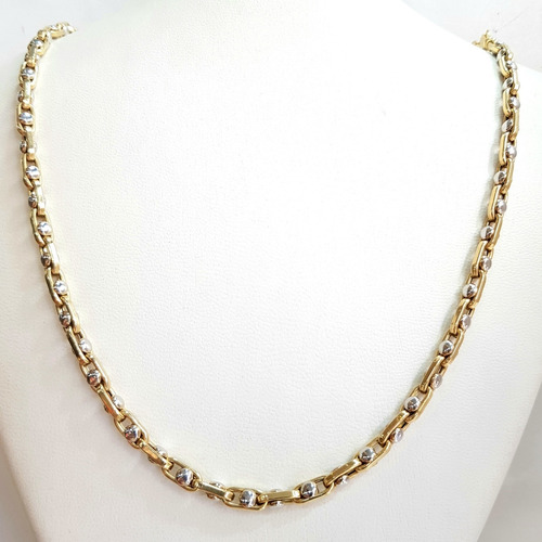 Cadena Oro 18k/750 Diseño Italy 36,4grs 50cm Brumat
