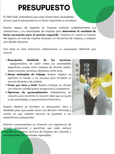 Servicio De Limpieza Profesional Integral