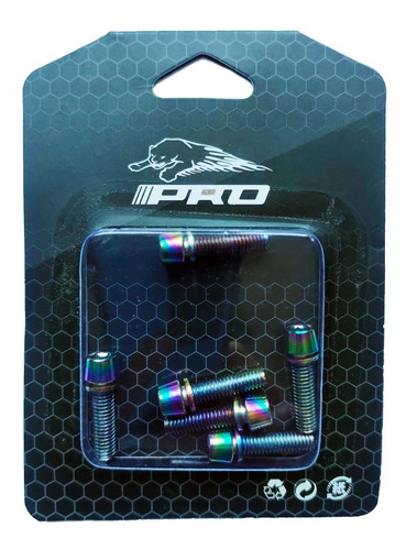 Set 6x Tornillos Pernos Potencia Tee Manubrio Bicicleta M5 