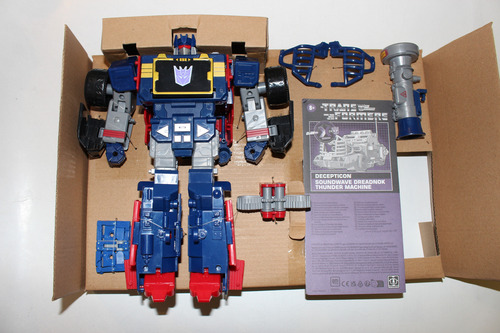 2024 Soundwave Dreadnok Thunder Machine Transformers Gi Joe (Usado)