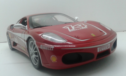 Auto De Coleccion A Escala 1/18 Ferrari F 430 Challenge Hw