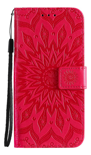 Funda Con Tótem En Forma De Girasol Para Honor Magic 4 5 6 70 80 90 100 10 50 Lite 20 30 Pro 8a 8 X 9 A 5 G, Ranura Para Tarjetas Con Tapa Para Agenda