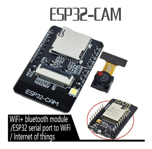 Esp32 Cam Esp32-cam Camara Wifi 5v Bluetooth Ov2640 Itytarg