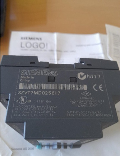 Imagen 3 de 3 de Plc Siemens Logo 230 Rc