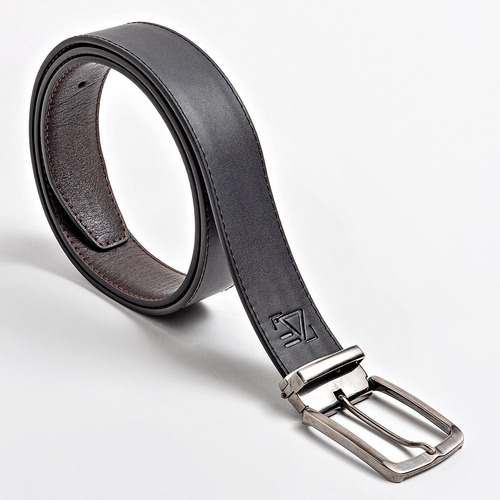 Cinturón Vestir Reversible Hombre Blf 1600000 Neg Caf 774 S1