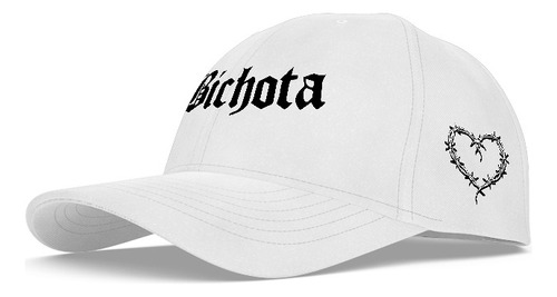 Gorra Blanca Estampada Karol G Bichota