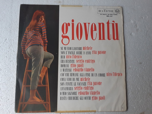 Disco Lp Gioventú / Pop /  Rita Pavone.../ Rca 1964