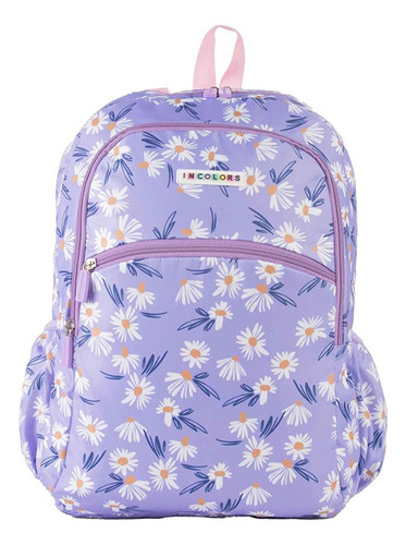 Morral Doble Faz Flor/lila Scribe Incolors