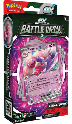 Juego De Cartas Coleccionables Pokemon Battle Deck Tinkaton