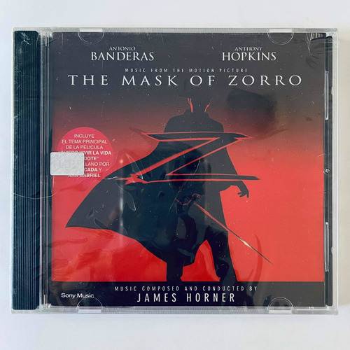 The Mask Of Zorro - Banda De Sonido Cd Nuevo Sellado