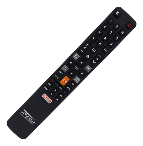 Controle Remoto Tv Led Tcl 49p2us Com Netflix E Globoplay