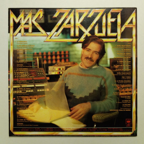2 Lp Luis Cobos Zarzuela Royal Philarmonic Orchestra Clásica (Usado)