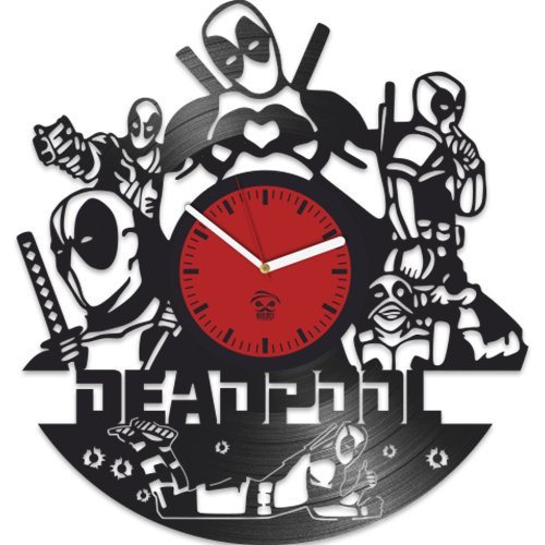 Deadpool - Reloj Ryan Reynolds Film Hero, Reloj De Disco 