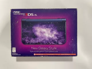 Nintendo New 3ds Xl Galaxy Style Cor Violeta E Azul