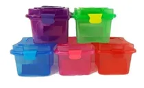Comprar 43 Dulceros Cajitas Loncheras Plástico Fiestas Infantiles