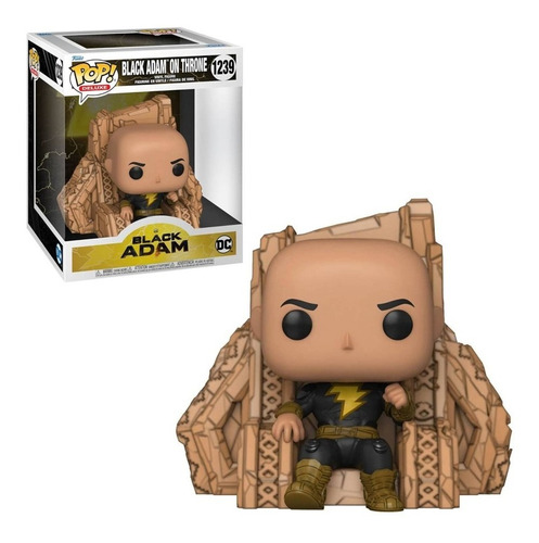 Funko Pop 6  Dc Pelicula Black Adam En Trono 1239 La Roca