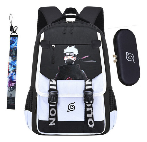 3 Pieces Mochila Casual Anime Uchiha Itachi Naruto Cool .