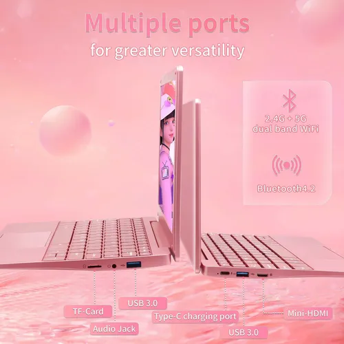 Svikou [win11 Pro/office 2019 Mini Laptop Celeron N4020 De 1
