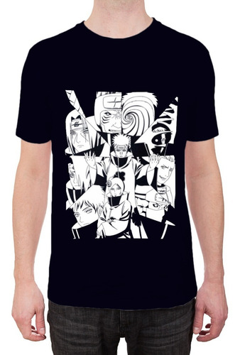 Imagem 2 de 9 de Camiseta Da Akatsuki Membros Itachi Sasori Pain Anime Naruto