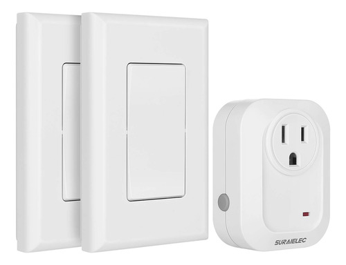 Suraielec Interruptor De Pared Inalmbrico, Toma De Control R