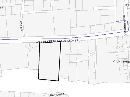 Casa Como Terreno En Venta Hc-3-30% De 2,815m2 En Tetelpan