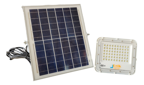 Reflector Recargable 60w Con Panel Solar Led Flood Ligth