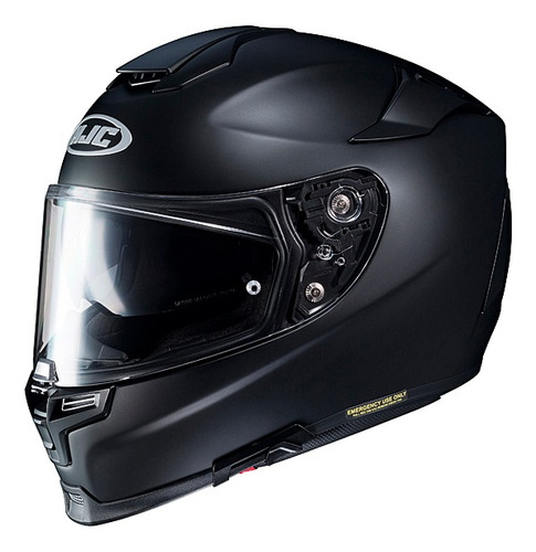 Casco Moto Hjc Integral Rpha 70 Pim-p Sólido Semi Flat Black