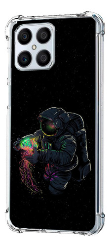 Funda Antigolpes Para Huawei Astronauta Medusa Colores