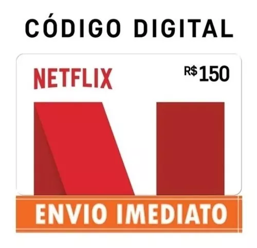 Cartao Pre Pago Netflix 150