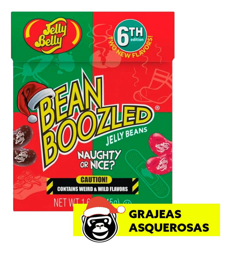 Dulce Golosina Grajea Asquerosa Bean Bozzled 45g