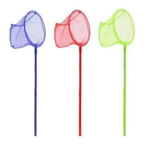 Imagen 2 de 4 de Calderín Red Para Pesca X 10 Unidades Insectos 90cm Colores