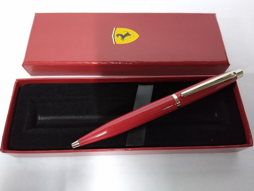 Bolígrafo Sheaffer Ferrari Vfm Color De La Tinta Negro Color Del Exterior Rojo