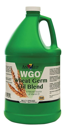 Animed Wgo - Aceite De Germen De Trigo Para Caballos Y Perro