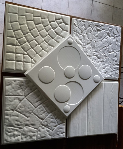 Imagen 6 de 10 de Moldes De Plástico Para Baldosas Y Placas Anti Humedad