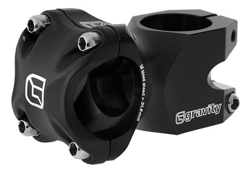 Stem Bici Gravity Light Os Avance - Enduro Dh - 50mm - Salas Negro