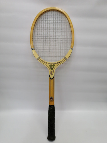 Raqueta Tenis Antigua Davis U.s.a En Madera Cedro Original 