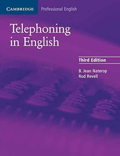 Libro Telephoning In English Pupil's Book 3rd Edition De Vva
