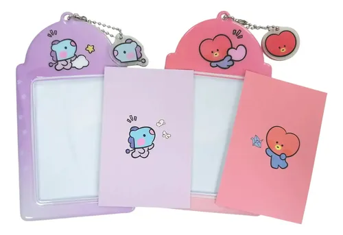 E Porta Photocard Bt21 Minini Card Holder Bts Tarjetero 14 R