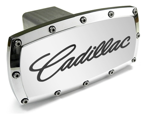 Cadillac Engraved Billet Aluminio Remolque Enganche