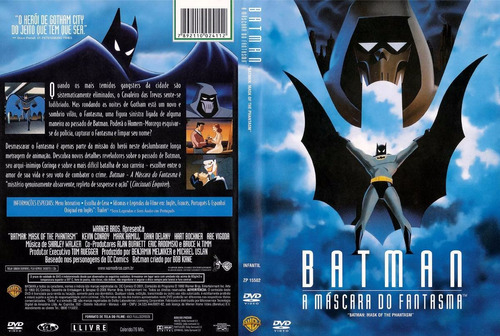 Batman - A Máscara Do Fantasma - Dvd | MercadoLivre