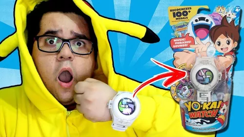 Novo Brinquedo Relogio Yo-kai Watch Musicas Frases E Sons