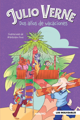 DOS AÑOS DE VACACIONES. JULIO VERNE 1 - JULES VERNE, de Jules Verne. Editorial Molino, tapa dura en español