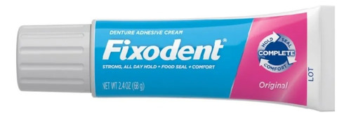 Pasta Adhesiva Para Prótesis Dental Fixodent Original 68 Gr