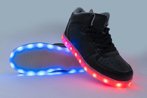 Tenis Led Luces Tallas 17-22 Niñ@ Tipo Air Jordan Envío Gr | Meses sin  intereses