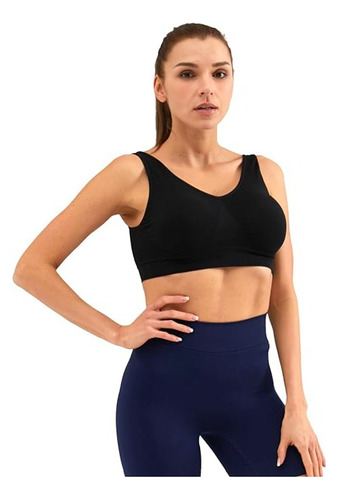 Mujer Tops Deportivos Dama Brasier Correr Ropa Gym Fitness