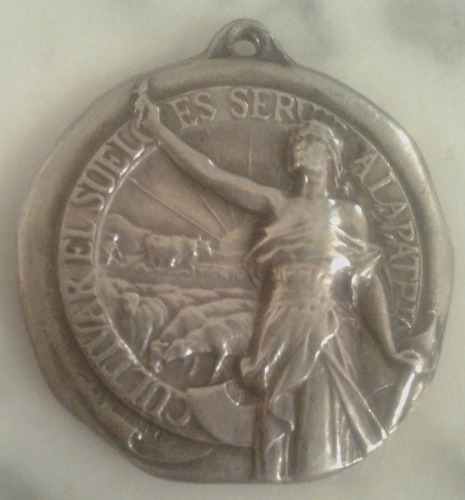 Medalla Sociedad Rural Argentina 1923 1924