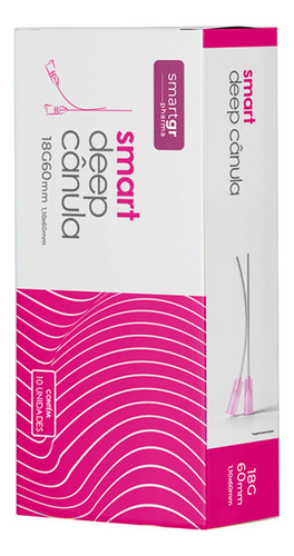 Deep Cânula Para Endolaser Cx 10 Und - Smart Gr 18g60mm
